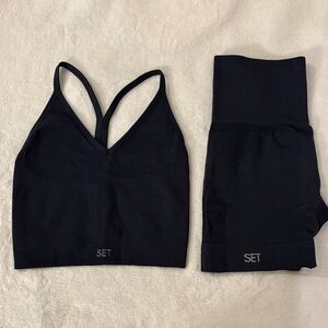 SET ACTIVE top and shorts size S